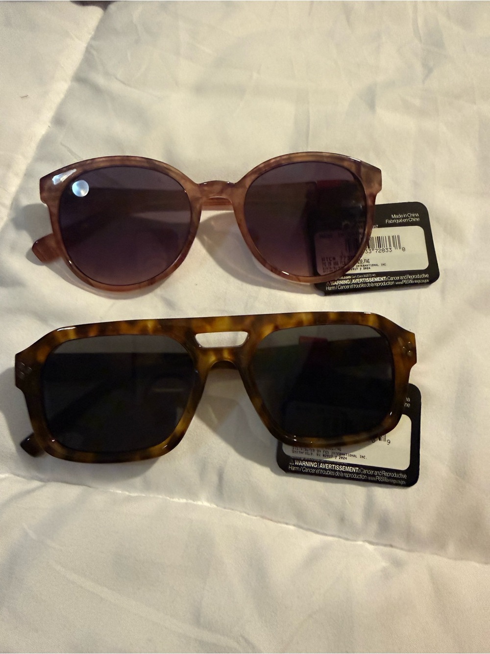 Brown Tortoiseshell and Light Brown Sunglasses - Men Accessories